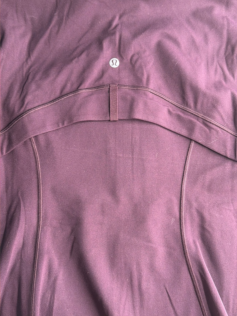Lululemon Cropped Plum Zip-Up Active Jacket NWT Size 10 - Picture 4 of 7